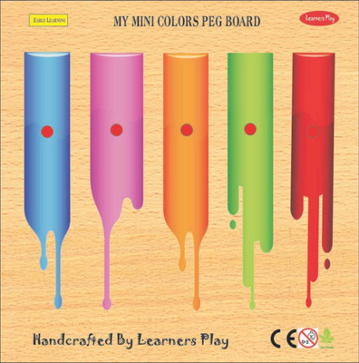 Learner's Play Mini Colors Knob Puzzle Learner's Play Mini Colors Knob Puzzle