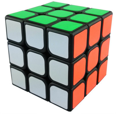 Funrally 3x3x3 Speed Cube Puzzle Black Funrally 3x3x3 Speed Cube Puzzle Black