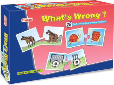 54% OFF on KKD (Kids Zone) Puzzle What's Wrong