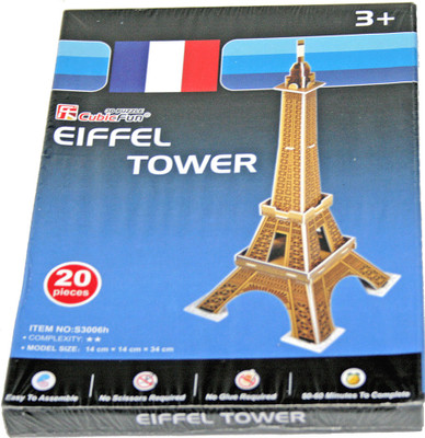 21% OFF on AdraXx Beginner's Educational 3D Board Eiffel Tower Modeling Kit 21% OFF on AdraXx Beginner's Educational 3D Board Eiffel Tower Modeling Kit