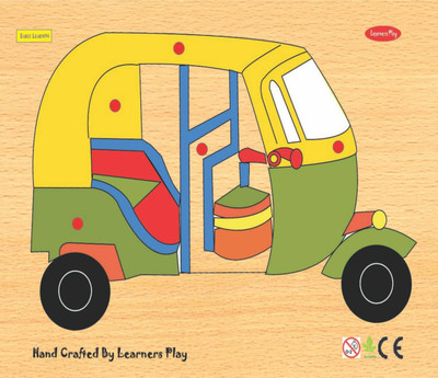 6% OFF on Learner's Play Auto - Rickshaw Knob Puzzle