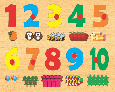 13% OFF on Learner's Play Number Picture Knob Puzzle 13% OFF on Learner's Play Number Picture Knob Puzzle