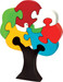 Skillofun Take Apart Puzzle Tree Bird