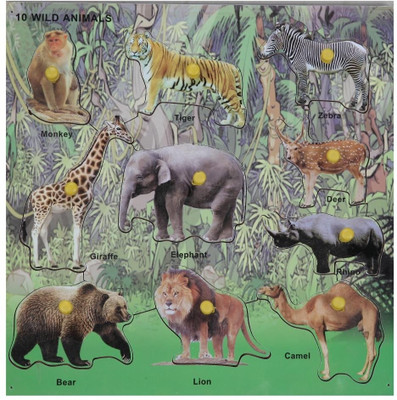2% OFF on Lovely Wooden Puzzle - Animals 2% OFF on Lovely Wooden Puzzle - Animals