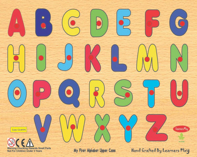 20% OFF on Learner's Play Wooden Upper Case Alphabet Puzzle 20% OFF on Learner's Play Wooden Upper Case Alphabet Puzzle