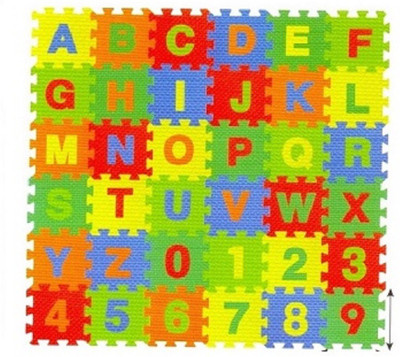 Kiddy 26pcs Alphabet (A-Z) & 10pcs Numbers (0-9) P Kiddy 26pcs Alphabet (A-Z) & 10pcs Numbers (0-9) P