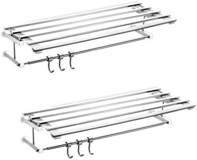 58% OFF on Dazzle Stainless Steel Wall Shelf Number of Shelves - 1, Steel 58% OFF on Dazzle Stainless Steel Wall Shelf Number of Shelves - 1, Steel