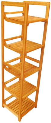 22% OFF on CBM Tier Bamboo Display Bamboo Wall Shelf Number of Shelves - 5, Beige 22% OFF on CBM Tier Bamboo Display Bamboo Wall Shelf Number of Shelves - 5, Beige