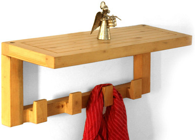 5% OFF on LifeEstyle Wooden Wall Shelf Number of Shelves - 1, Yellow 5% OFF on LifeEstyle Wooden Wall Shelf Number of Shelves - 1, Yellow