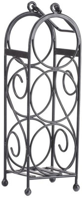 43% OFF on Goyal India Powder Coated Wine Iron Wall Shelf Number of Shelves - 3, Grey