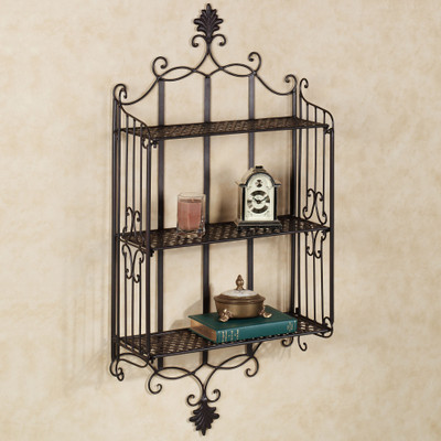 60% OFF on The New Look Black Iron Wall Shelf Number of Shelves - 3, Black 60% OFF on The New Look Black Iron Wall Shelf Number of Shelves - 3, Black