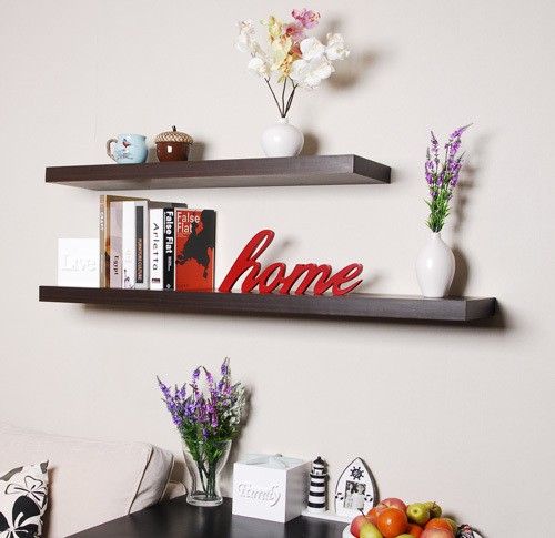 20% OFF on LifeEstyle Wooden Wall Shelf Number of Shelves - 2, Black 20% OFF on LifeEstyle Wooden Wall Shelf Number of Shelves - 2, Black