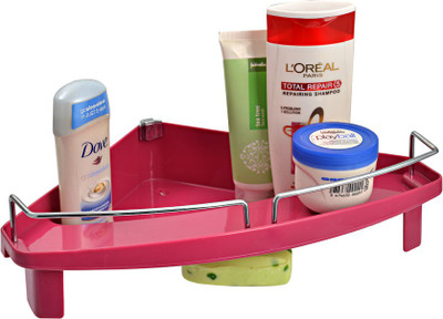 10% OFF on Pebbleyard Plastic Wall Shelf Number of Shelves - 1, Red 10% OFF on Pebbleyard Plastic Wall Shelf Number of Shelves - 1, Red