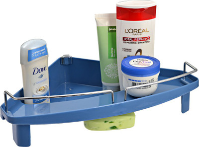 10% OFF on Pebbleyard Plastic Wall Shelf Number of Shelves - 1, Blue 10% OFF on Pebbleyard Plastic Wall Shelf Number of Shelves - 1, Blue