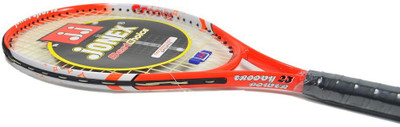 Jonex Groovy 23 Power Standards Unstrung Tennis Racquet (Orange, White, Weight - 300 g) 