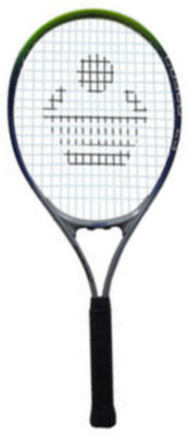 Cosco-23 Tennis Racquet (Silver, Red, Green) 
