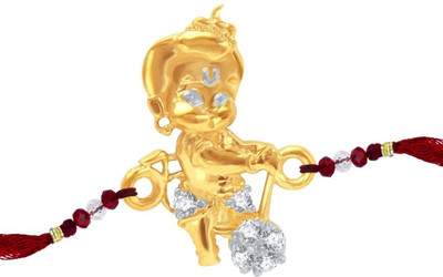 64% OFF on Sukkhi Cubic Zirconia Studded Bal Hanuman for Kids Design Rakhi 64% OFF on Sukkhi Cubic Zirconia Studded Bal Hanuman for Kids Design Rakhi