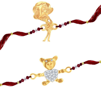 30% OFF on Sukkhi Cz Studded Mr. Bean and Teddy Bear Combo for Kids Design Rakhi Set 30% OFF on Sukkhi Cz Studded Mr. Bean and Teddy Bear Combo for Kids Design Rakhi Set