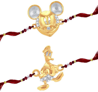 29% OFF on Sukkhi Cz Studded Mickey Mouse and Donald Duck Combo for Kids Design Rakhi Set 29% OFF on Sukkhi Cz Studded Mickey Mouse and Donald Duck Combo for Kids Design Rakhi Set