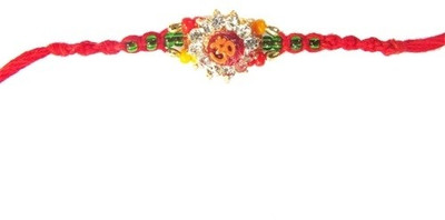Mohans Rakhi Floral, Om Design Rakhi Mohans Rakhi Floral, Om Design Rakhi