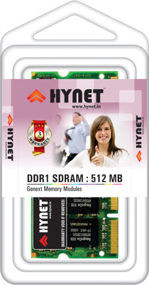 22% OFF on Hynet Genext Memory Module DDR 512 MB Laptop (HJAN15008) 22% OFF on Hynet Genext Memory Module DDR 512 MB Laptop (HJAN15008)