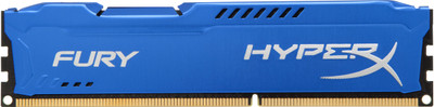 Kingston HyperX FURY Memory DDR3 8 GB PC RAM (HX318C10F/8)