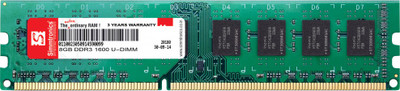 6% OFF on Simmtronics RAM DDR3 8 GB PC (DLUD3SIM0014) 6% OFF on Simmtronics RAM DDR3 8 GB PC (DLUD3SIM0014)