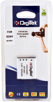 40% OFF on Digitek Sony NP-BN1 Rechargeable Li-ion Battery 40% OFF on Digitek Sony NP-BN1 Rechargeable Li-ion Battery