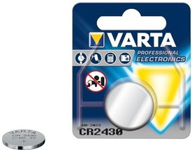 Varta CR 2430 3V Primary Lithium Button (Packaging Of 10 Blisters With 1 Cell Each)