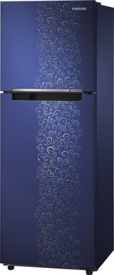 Samsung 253 L Frost Free Double Door Refrigerator (RT27JSRZAUT/TL, Pebble Blue) 