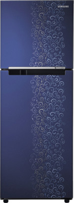 Samsung 253 L Frost Free Double Door Refrigerator (RT27JSRZAUT/TL, Pebble Blue) 