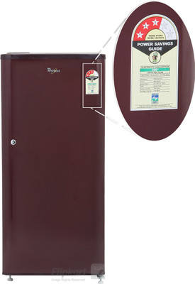 Whirlpool 190 L Direct Cool Single Door Refrigerator (205 CLS 3S, Solid Wine) 