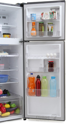 LG 260 L Frost Free Double Door Refrigerator (GL-Q292STNM, Titanium) 