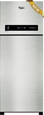 Whirlpool PRO 375 ELT 4S 360 L Double Door Refrigerator Alpha Steel