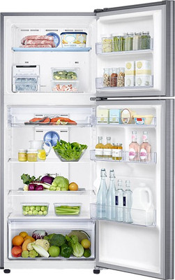 SAMSUNG 394 L Frost Free Double Door Refrigerator (RT39K5538S9, Refined Inox) 