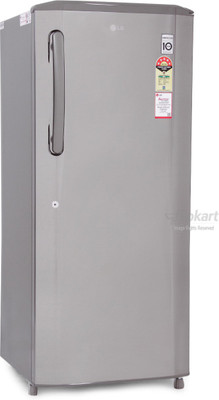 LG GL-245BPZN 235 L Single Door Refrigerator Shiny Steel