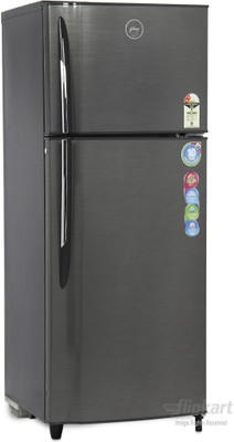 Godrej RT EON 260 P 2.3 260 L Double Door Refrigerator Silver Strokes