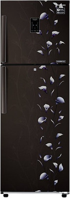 SAMSUNG 272 L Frost Free Double Door Refrigerator (RT30K3983BZ/HL, Tender Lily Black) 
