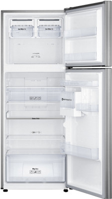 SAMSUNG 415 L Frost Free Double Door Refrigerator (RT42HDAGESL, Real Stainless) 