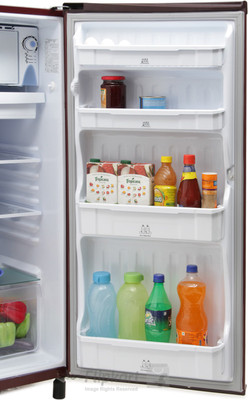 Electrolux 190 L Direct Cool Single Door Refrigerator (EB203ETBR, Burgundy Red) 