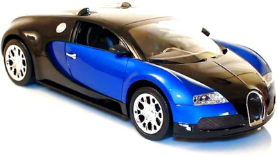 The Flyer's Bay Bugatti Veyron Full Function Rechargeable 1:16 Scale RC Car Blue - Multicolor