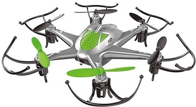 PRASIDH Silver 6 Axis X12 RC Hexacopter Drone With Led Light & Headless Mode (White)