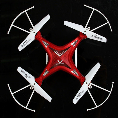 General AUX HOTT 4 Ch Drone Rc Quadcopter 6 Axis Gyro 3d 360 Flip Ufo One Key Return Quadcopter Drone Maroon (Red, Blue)