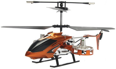 The Flyer's Bay Remote Controlled 4 Channel Avatar Fighter Helicopter (Orange) (Multicolor)
