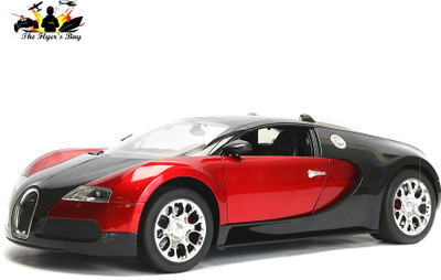 The Flyer's Bay Bugatti Veyron Full Function Rechargeable 1:16 Scale RC Car Red - Multicolor