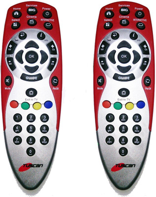 41% OFF on Tuscan Reliance Bigtv DTH Set Top Box - Set Of 2pcs Remote Controller