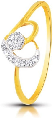 59% OFF on 11 Diamonds Silver Ring