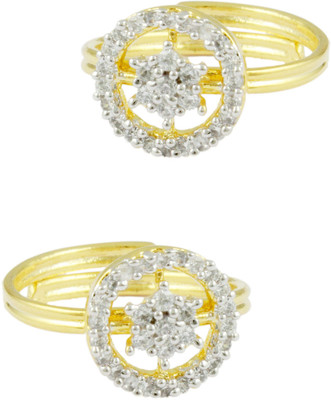 20% OFF on The Art Jewellery Brass 18K Yellow Gold Plated Toe Ring Set 20% OFF on The Art Jewellery Brass 18K Yellow Gold Plated Toe Ring Set