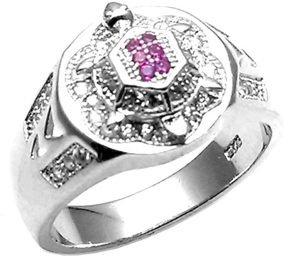 10% OFF on Jewel Craft Silver Cubic Zirconia Rhodium Plated Ring