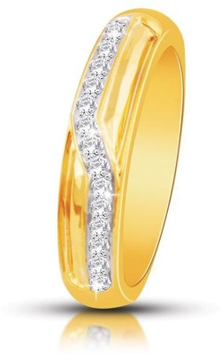 60% OFF on 11 Diamonds Silver Ring